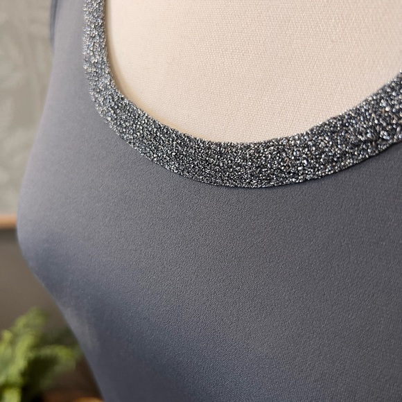 The Limited Gray Tank with Silver Detail small - Picture 2 of 4